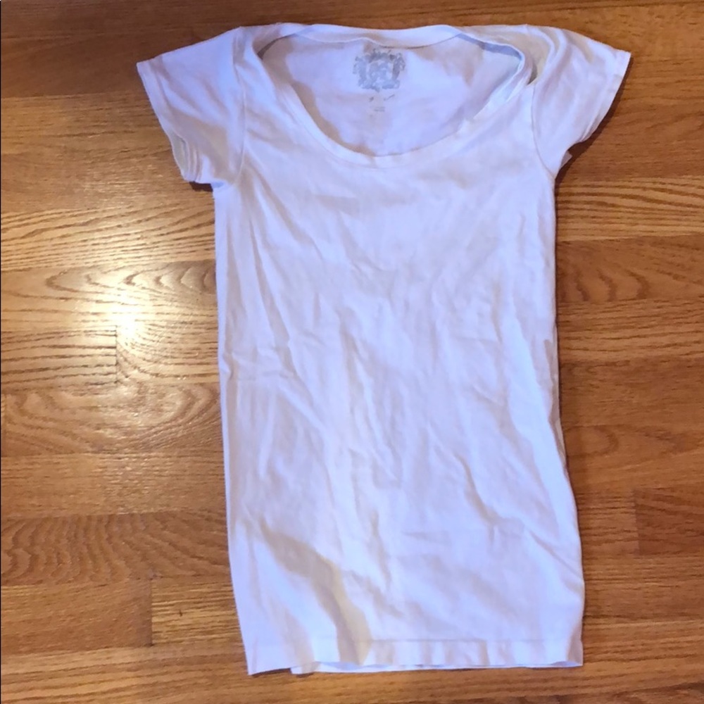 Sugar lips off white scoop neck